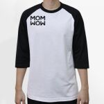 Raglan 3/4 Roundneck Shirt (White Body) Thumbnail
