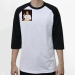 Raglan 3/4 Roundneck Shirt (White Body) Thumbnail