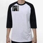 Raglan 3/4 Roundneck Shirt (White Body) Thumbnail