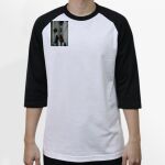 Raglan 3/4 Roundneck Shirt (White Body) Thumbnail