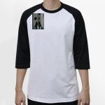 Raglan 3/4 Roundneck Shirt (White Body) Thumbnail