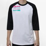 Raglan 3/4 Roundneck Shirt (White Body) Thumbnail
