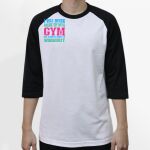 Raglan 3/4 Roundneck Shirt (White Body) Thumbnail