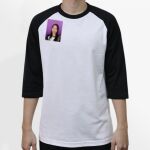 Raglan 3/4 Roundneck Shirt (White Body) Thumbnail
