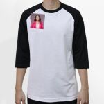 Raglan 3/4 Roundneck Shirt (White Body) Thumbnail