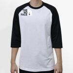 Raglan 3/4 Roundneck Shirt (White Body) Thumbnail