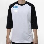 Raglan 3/4 Roundneck Shirt (White Body) Thumbnail