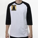 Raglan 3/4 Roundneck Shirt (White Body) Thumbnail