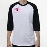 Raglan 3/4 Roundneck Shirt (White Body) Thumbnail