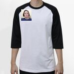 Raglan 3/4 Roundneck Shirt (White Body) Thumbnail