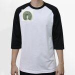 Raglan 3/4 Roundneck Shirt (White Body) Thumbnail