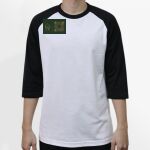 Raglan 3/4 Roundneck Shirt (White Body) Thumbnail