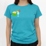 Premium Cotton CVC Roundneck T-shirt (Ladies) Thumbnail