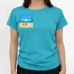Premium Cotton CVC Roundneck T-shirt (Ladies) Thumbnail