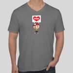 CVC V-Neck T-shirt Thumbnail