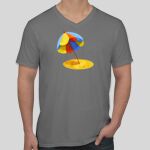 CVC V-Neck T-shirt Thumbnail