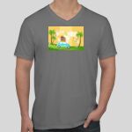 CVC V-Neck T-shirt Thumbnail