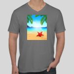 CVC V-Neck T-shirt Thumbnail