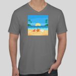 CVC V-Neck T-shirt Thumbnail