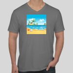 CVC V-Neck T-shirt Thumbnail