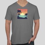 CVC V-Neck T-shirt Thumbnail