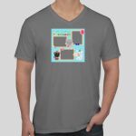 CVC V-Neck T-shirt Thumbnail
