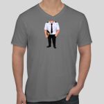 CVC V-Neck T-shirt Thumbnail