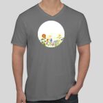 CVC V-Neck T-shirt Thumbnail